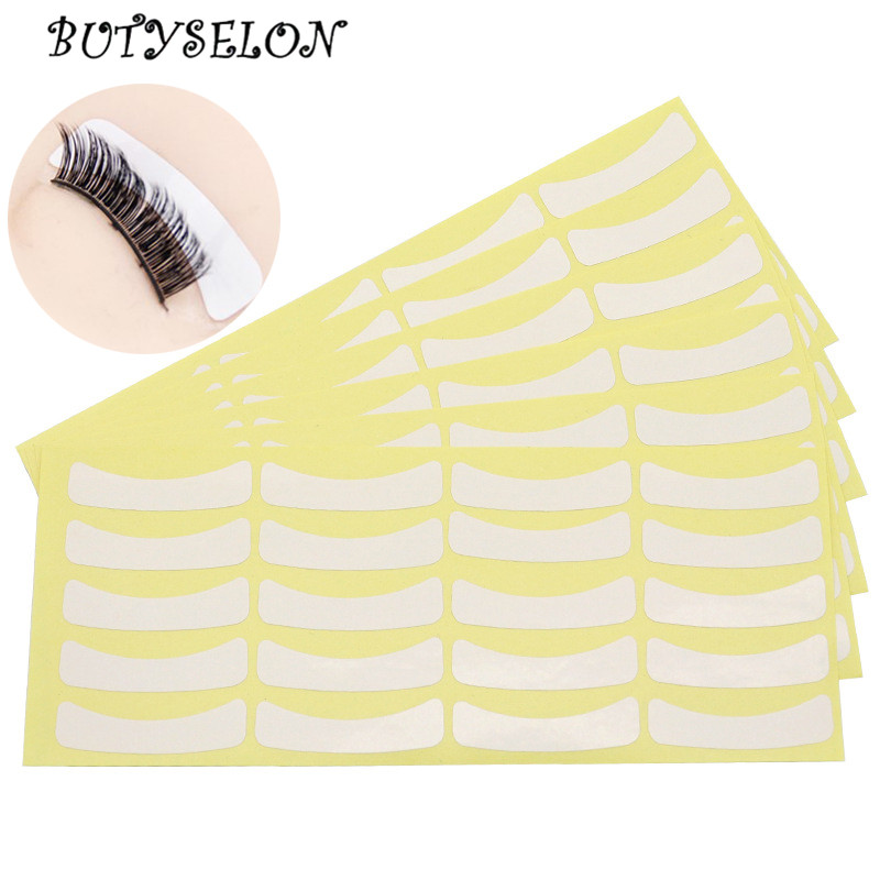 Eyelash Extension For Asian Eyes - 100 paires de patchs en papier