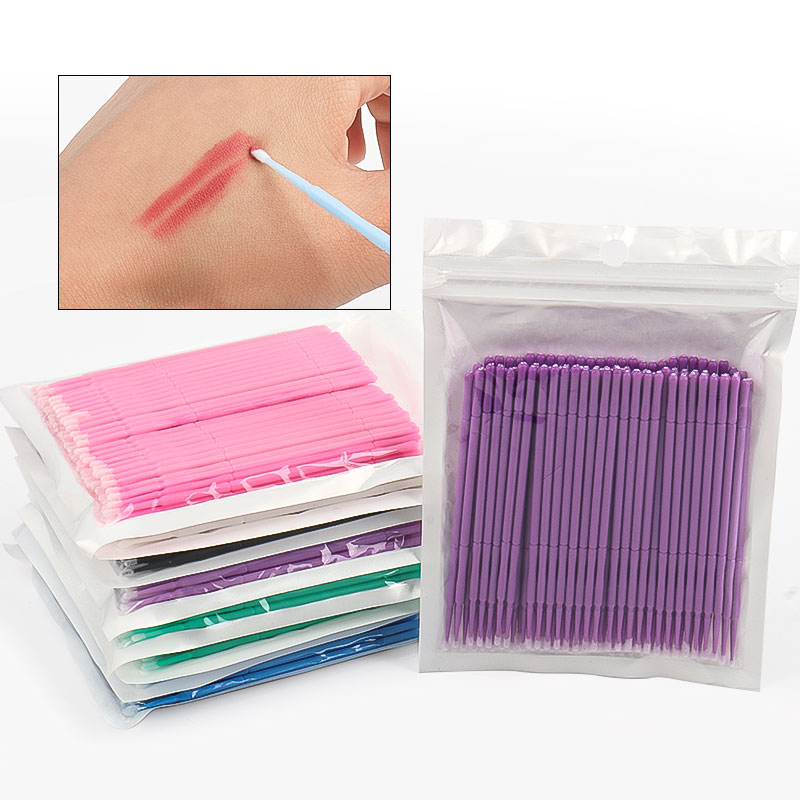 Eyelash Extension Look - 100 pièces/sac bambou Extension de cils