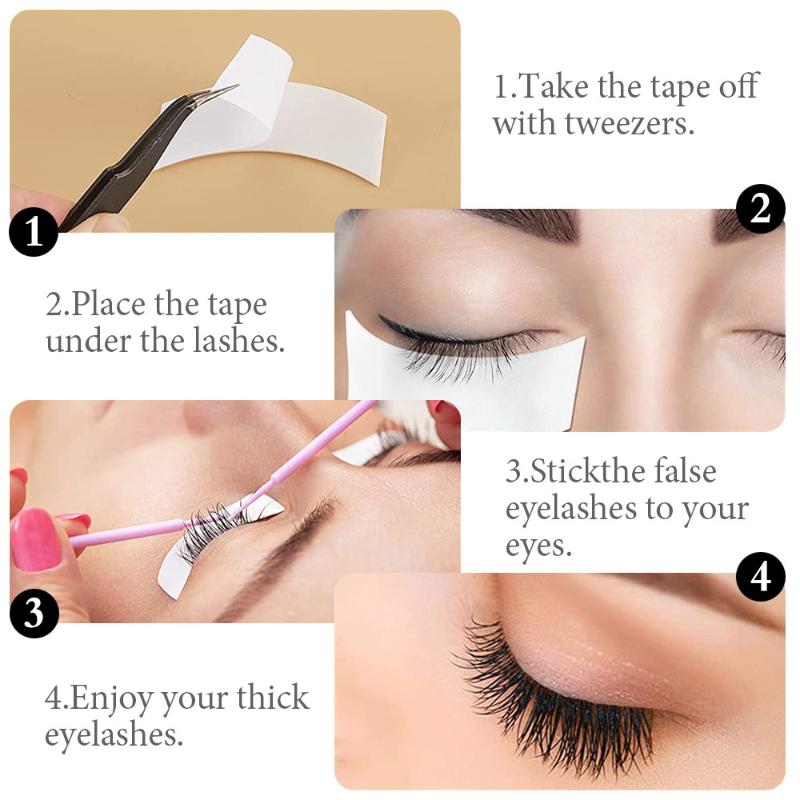 Eyelash Extension Eye Irritation - Bandes adhésives en mousse non irritantes