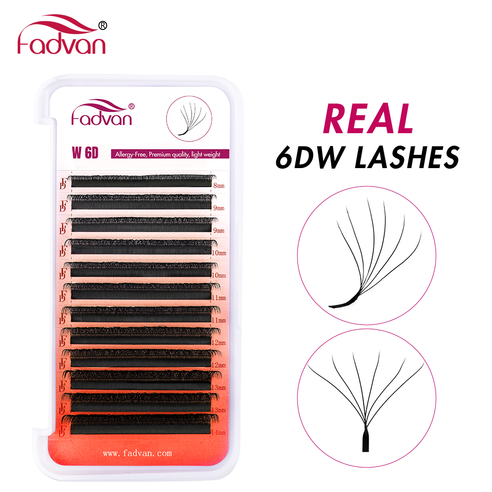 FADVAN réel 6D W cils 0.07 W f - Eyelash Extension Human Hair avis et prix