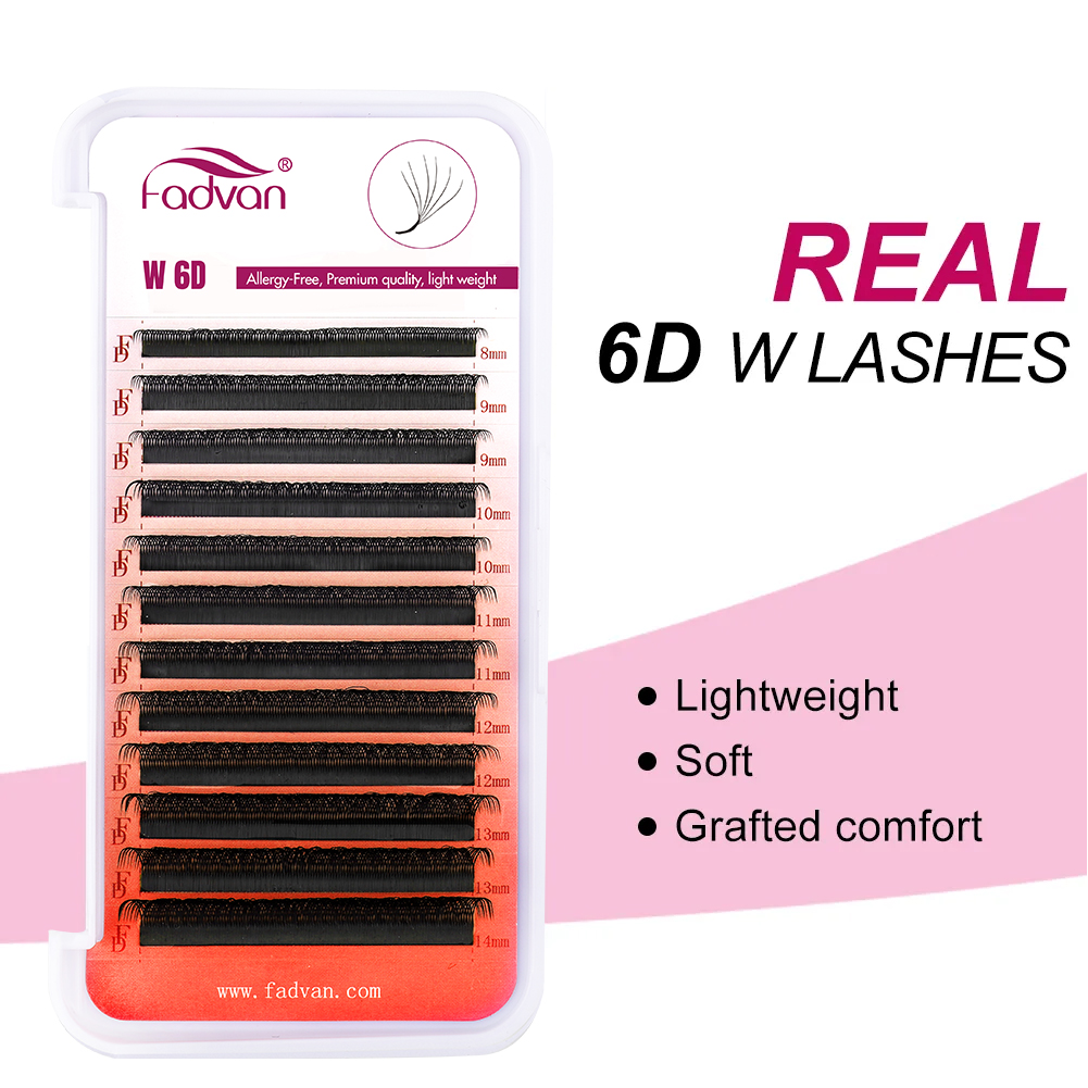 FADVAN réel 6D W cils 0.07 W f - Eyelash Extension Human Hair avis et prix