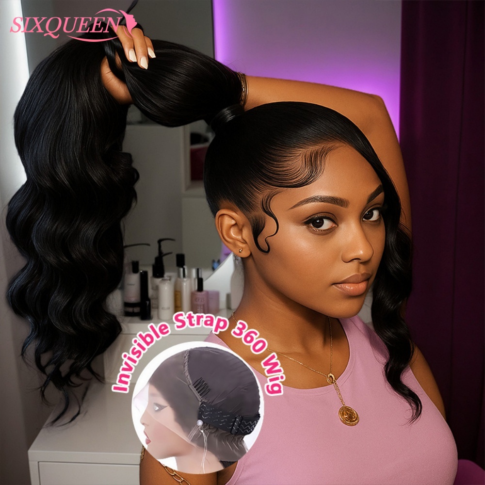 HD 360 pleine perruque de dent - Eyelash Extension Natural Look avis et prix