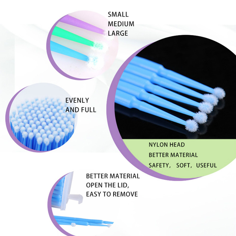 500 pièces de micro-brosses ap - Eyelash Extension Look avis et prix