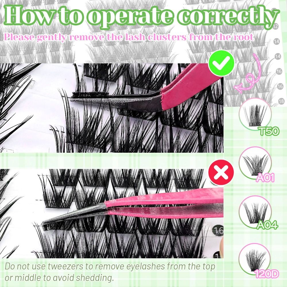 Faux cils naturels, design en  - Eyelash Extension Look avis et prix