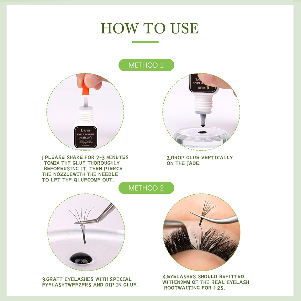 Colle à cils professionnelle 5 - Eyelash Extension Eye Irritation avis et prix