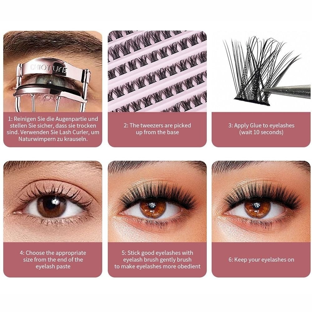 Cils artificiels de haute qual - Eyelash Extension Look avis et prix