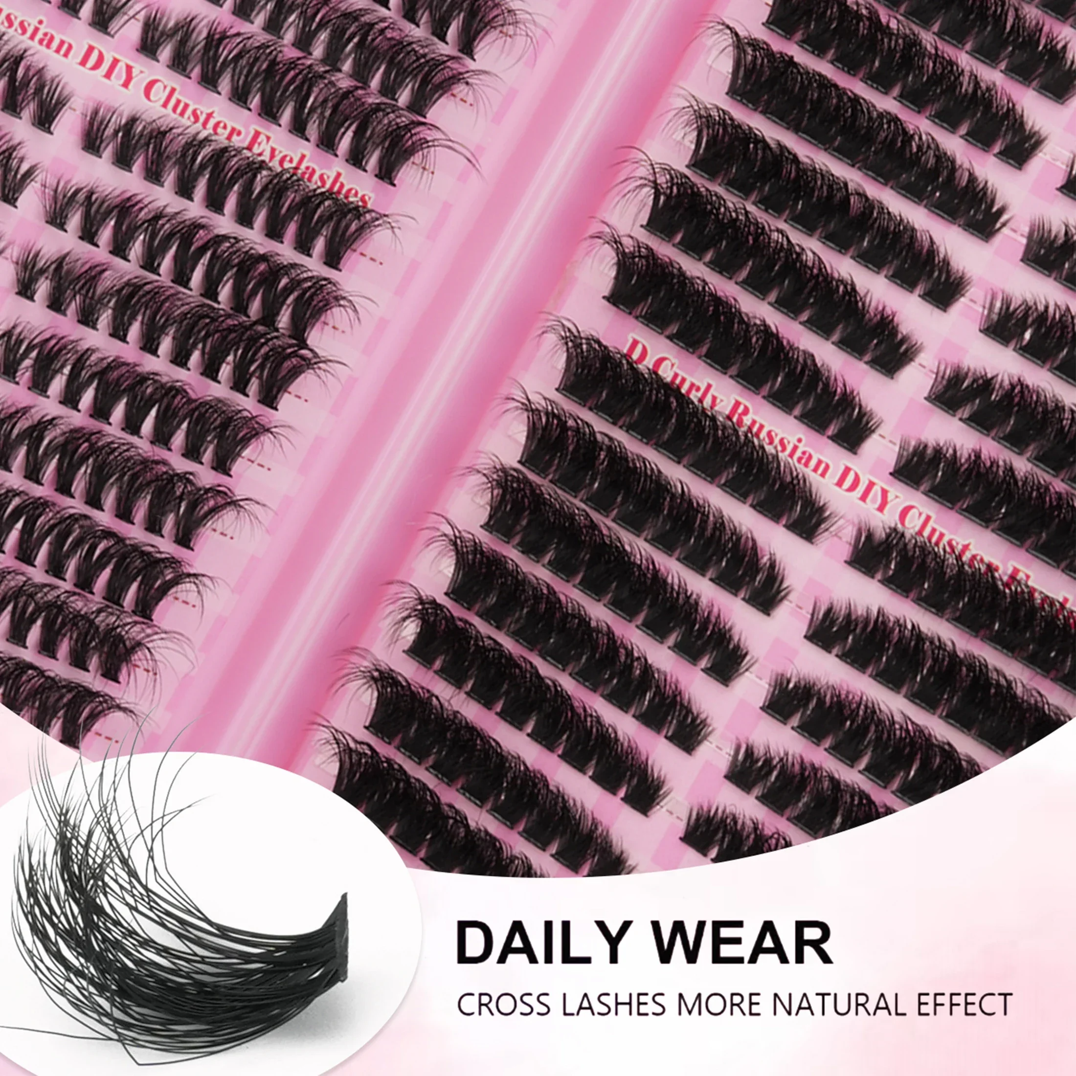 32 rangées de faux cils russes - Eyelash Extension Russian avis et prix