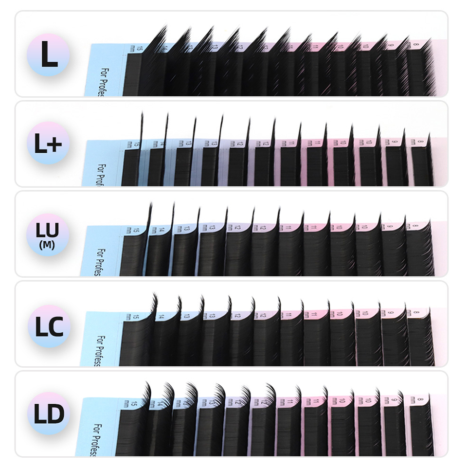 RUJADE L L + LC LD LU(M) Curl  - Eyelash Extension Russian avis et prix