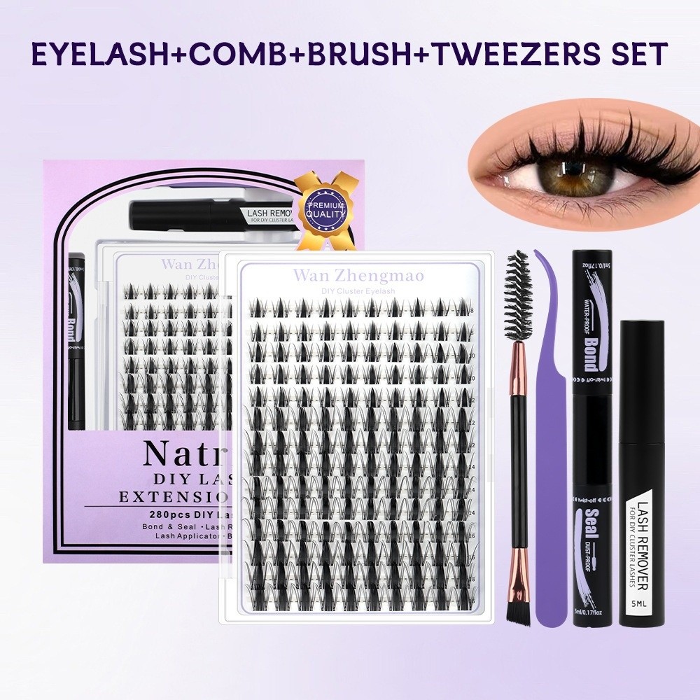 Kit d'extension de cils DIY 8- - Eyelash Extension Look avis et prix