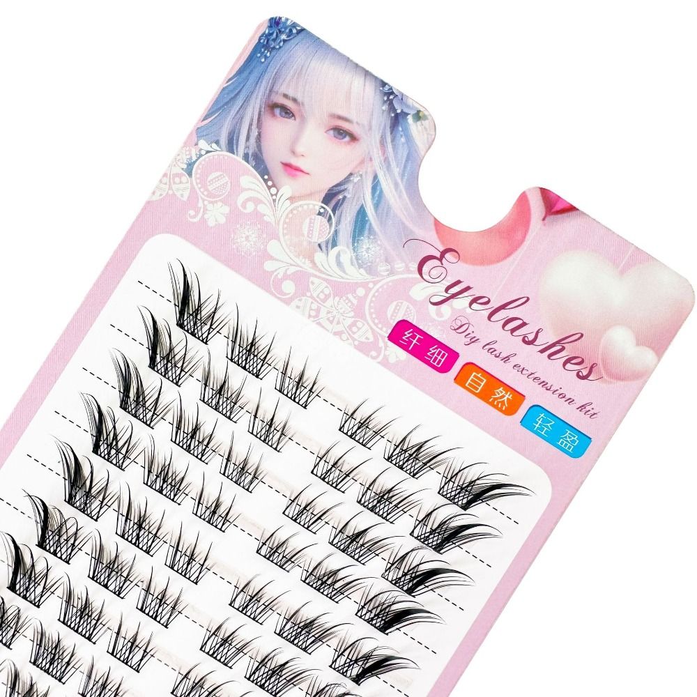 3D oeil de chat grappes cils n - Eyelash Extension Human Hair avis et prix