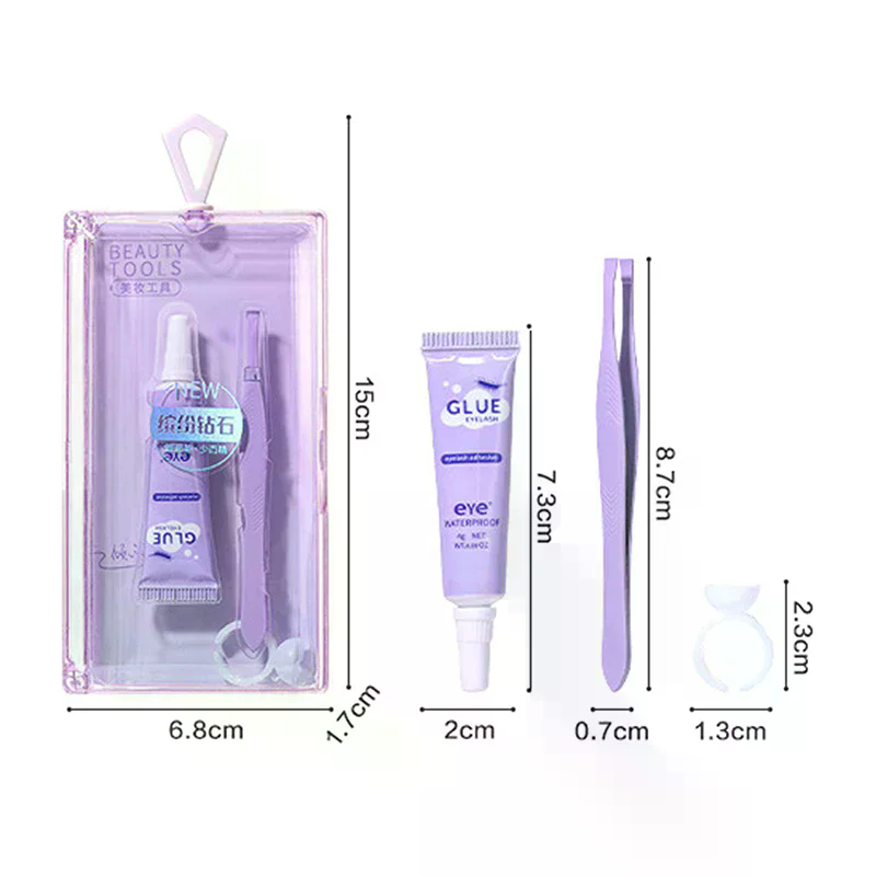 Colle à cils avec pince à épil - Eyelash Extension Eye Irritation avis et prix