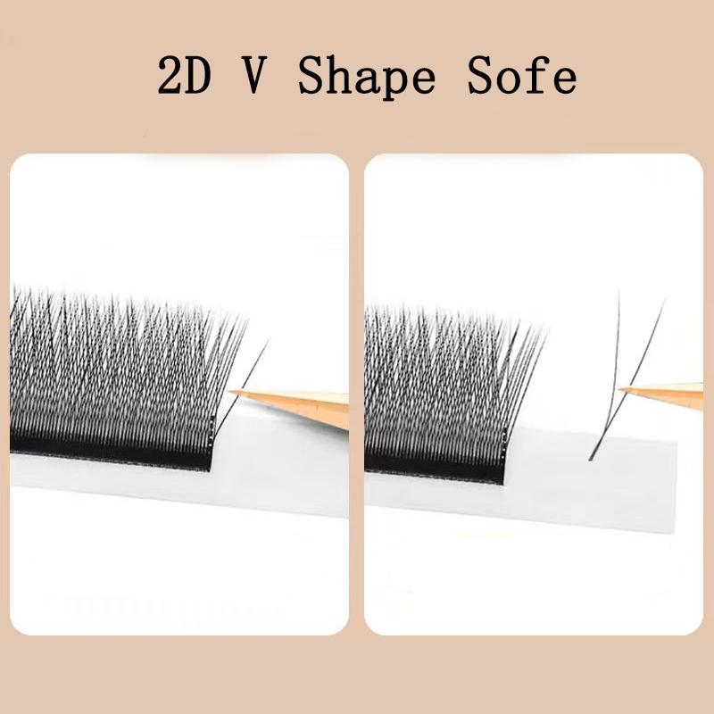 MARIA 2D Y forme cils main Pre - Eyelash Extension Human Hair avis et prix