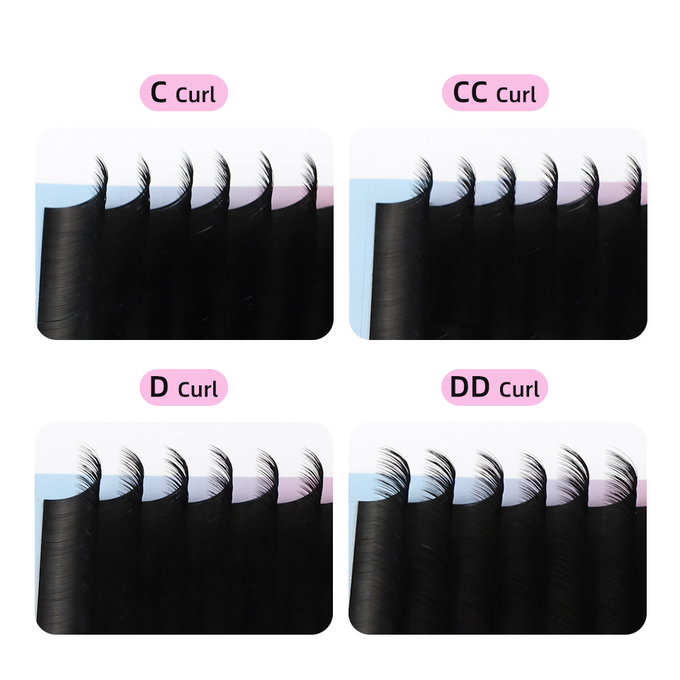 Rujade 5 cas / lot faux extens - Eyelash Extension Russian avis et prix