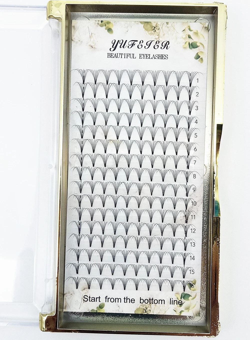 HBZGTLAD 16 Lignes de Bouquets - Eyelash Extension Russian avis et prix